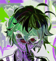 Kaviix glitch evil smirk nightmare GIF