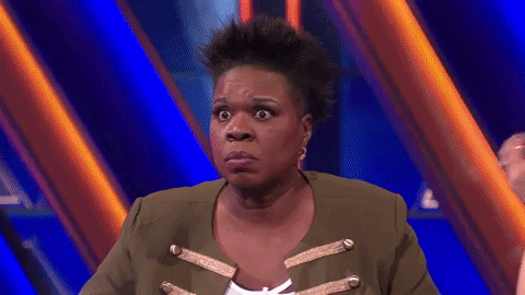 scared leslie jones GIF by ABC Network