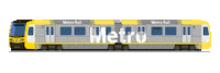 Train Subway Sticker by Metro Los Angeles
