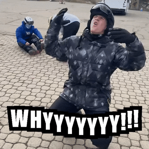 wohland why nooo whyyyyyyy hunter wohland GIF