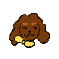 Dog Artist Sticker