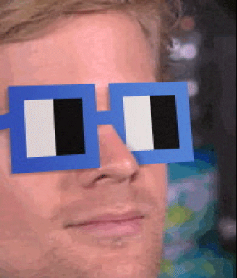 Blinking Wait What GIF by nounish ⌐◨-◨