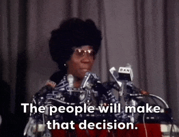 Shirley Chisholm GIF by GIPHY News