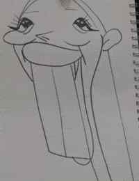Drawing Laughing GIF
