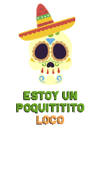 Skull Carnaval Sticker by StudioAlpha