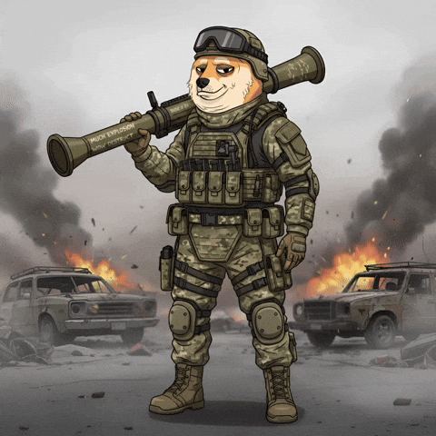 Shiba Inu Explosion GIF by Doge Pound