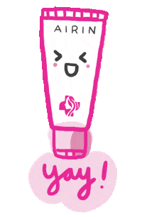 airinbeauty skincare skin cream skin care Sticker