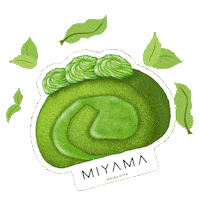 Matcha Sticker by Miyama Melbourne