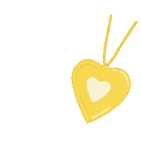 In Love Heart Sticker by Michal Leah