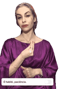 Wait Arab Sticker by iBlend Creations