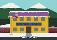 school flying GIF by South Park 