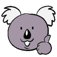 Koala Yes Sticker