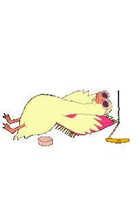 Dance Goose Sticker by TRIPPIESTEFF