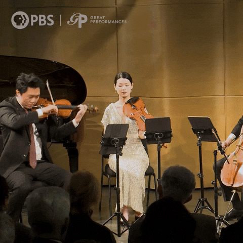 Quartet GIF by GREAT PERFORMANCES | PBS