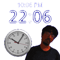 10Pm Sticker
