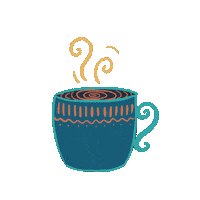 Illustration Coffee Sticker