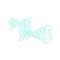alienbusinessfilm logo film business alien Sticker