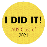 AUSharjah aus ausharjah proudauser ausclassof2021 Sticker