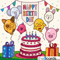 theecards happy birthday happy birthday bday GIF