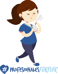 Cafe Working Sticker by Profesionales Forever