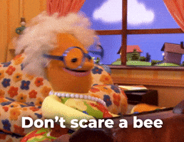 Don't scare a bee