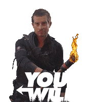 bear youvswild Sticker by NETFLIX
