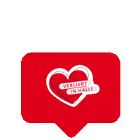 Gefällt Mir Love It Sticker by Stadtmarketing Halle (Saale)