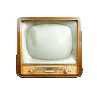 Art Television Sticker