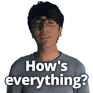 Doing How Are You Sticker