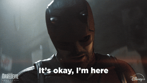 Im Back Its Okay GIF by Marvel Studios