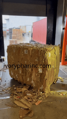 ivorypharinc giphyupload waste paper recycling occ paper scrap supplier GIF