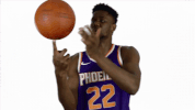 Phoenix Suns Spinning GIF by NBA
