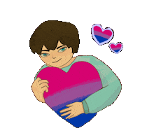 Love Is Love Heart Sticker by Contextual.Matters