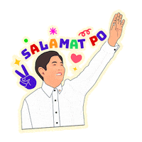Bongbong Marcos Wow Sticker by Uniteam BBM-SARA