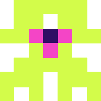 Happy Space Invader Sticker by Blockvaders