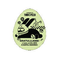 Sticker by TURBO PIZZA
