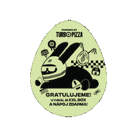 Sticker by TURBO PIZZA