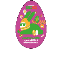 Sticker by TURBO PIZZA