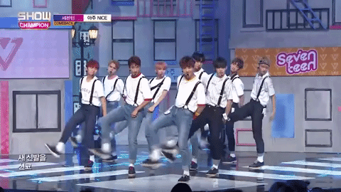 giphydvr kpop k-pop seventeen k pop GIF