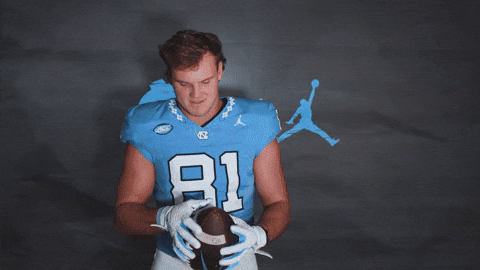 University Of North Carolina Football GIF by UNC Tar Heels