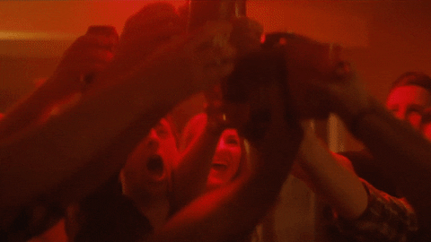 Cheers Partying GIF by Travis Denning