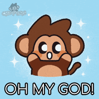 No Way Omg GIF by Chimpers