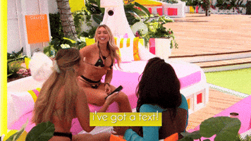 Text Love Island Games GIF by Peacock
