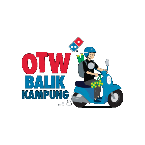 Hungry Pizza Sticker by Domino's Malaysia