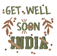 Stay Home Get Well Sticker