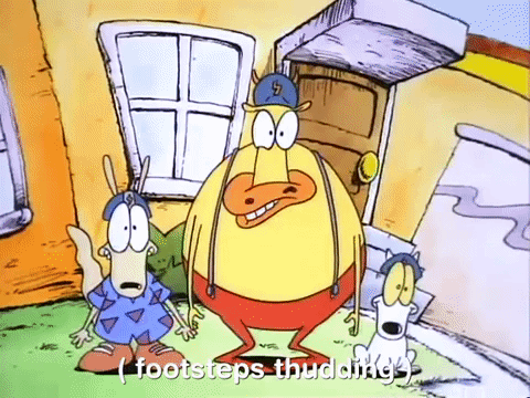 rockos modern life nicksplat GIF