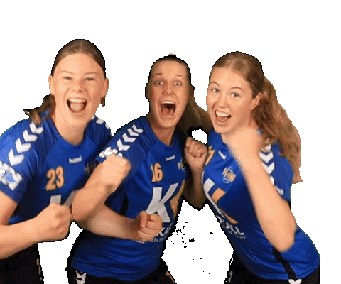 Handball Celebrating Sticker by Sparta Nijkerk - HVBS