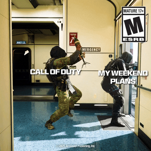 Weekend Train GIF by Call of Duty