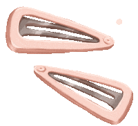Pink Hair Sticker