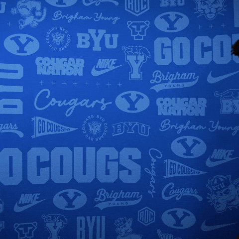 College Football Go Cougs GIF by BYU Cougars